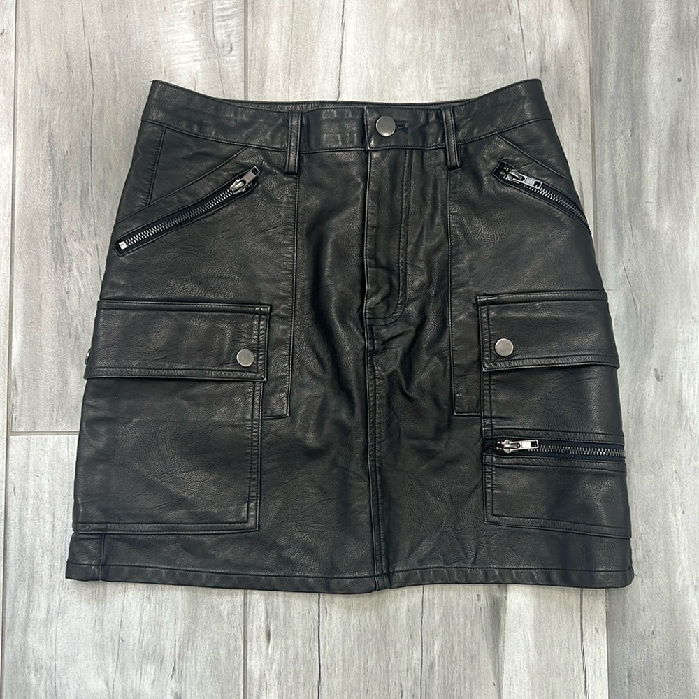 Fate Leather skirt